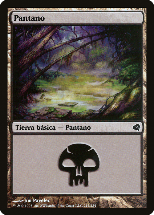 Swamp (Spanish) - "Pantano" (215) (PS11-215) - Salvat 2011
