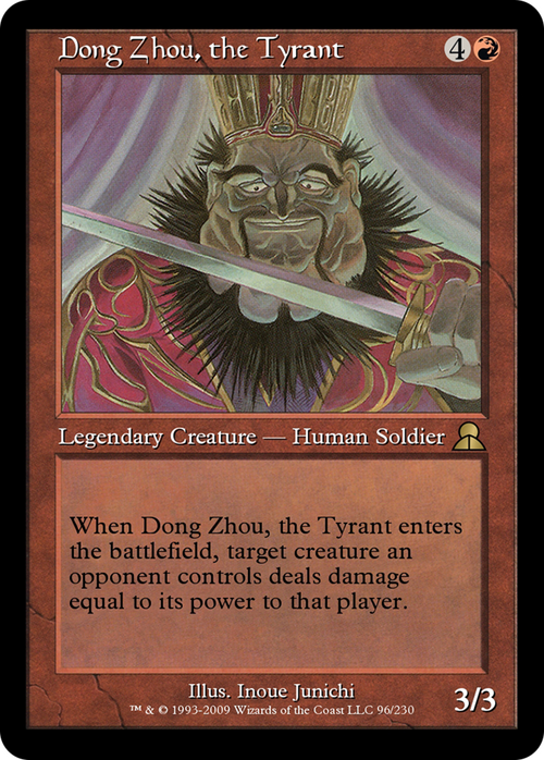 Dong Zhou, the Tyrant (ME3-096) - Masters Edition III