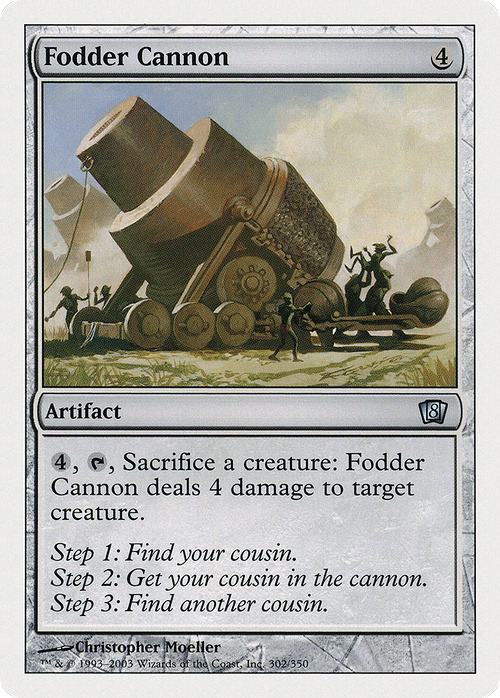 Fodder Cannon (8ED-302) - 8th Edition