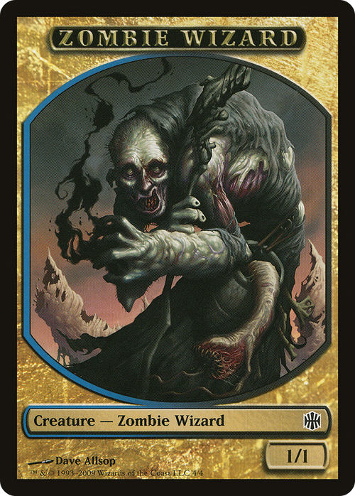 Zombie Wizard Token (ARB-004) - Alara Reborn Tokens