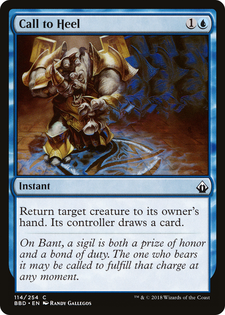 Call to Heel (BBD-114) - Battlebond