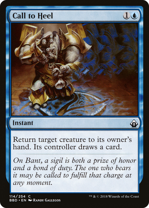 Call to Heel (BBD-114) - Battlebond