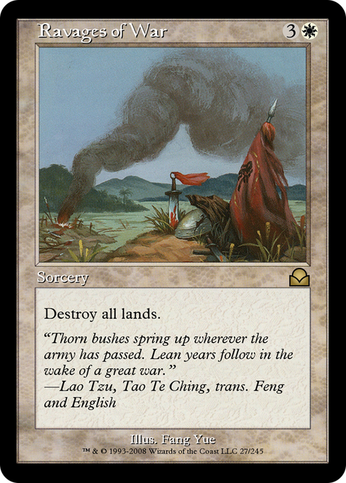 Ravages of War (ME2-027) - Masters Edition II