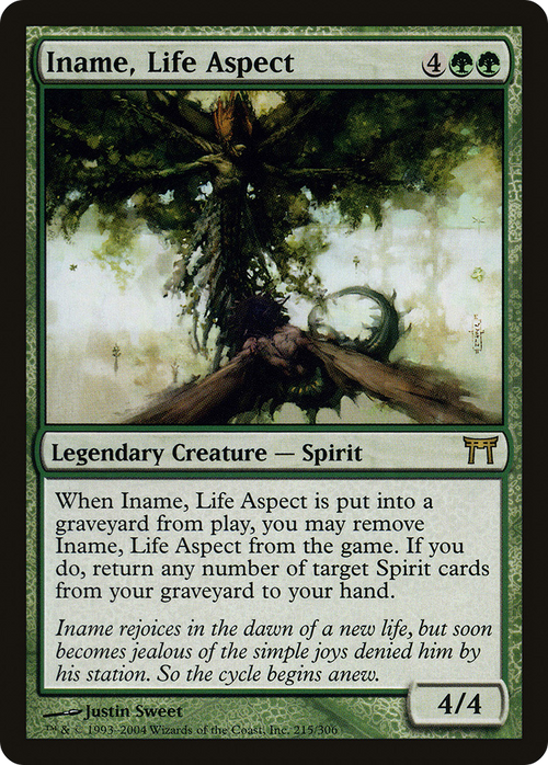 Iname, Life Aspect (CHK-215) - Champions of Kamigawa