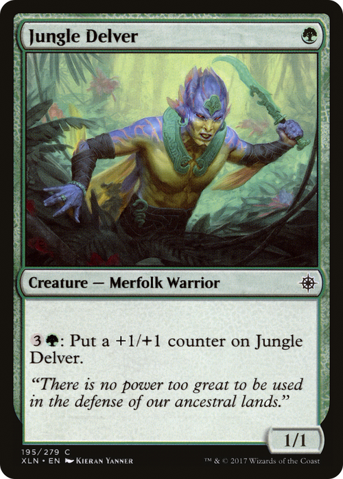 Jungle Delver (XLN-195) - Ixalan