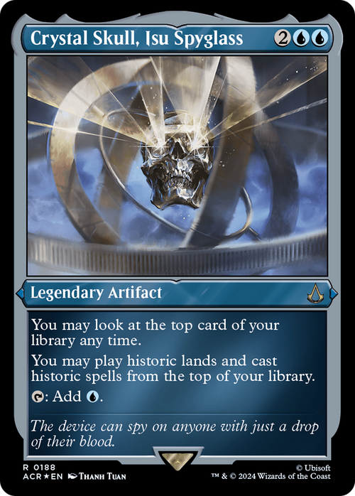 Crystal Skull, Isu Spyglass (Foil Etched) (ACR-188) - Assassin's Creed Foil