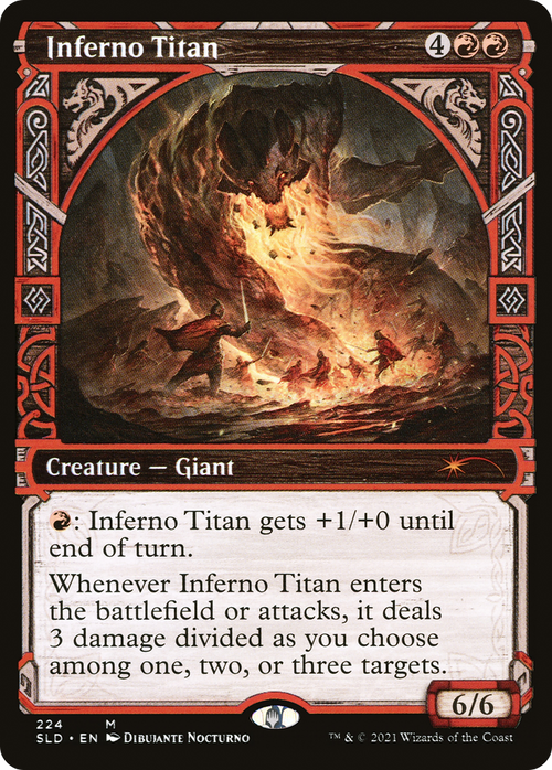 Inferno Titan (SLD-224) - Secret Lair Drop: (Showcase) Foil
