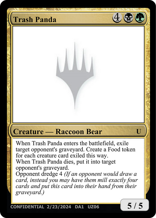 Trash Panda (UNK-UZ06) - Unknown Event