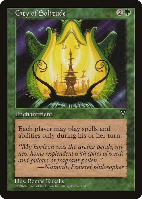 City of Solitude (VIS-) - Visions