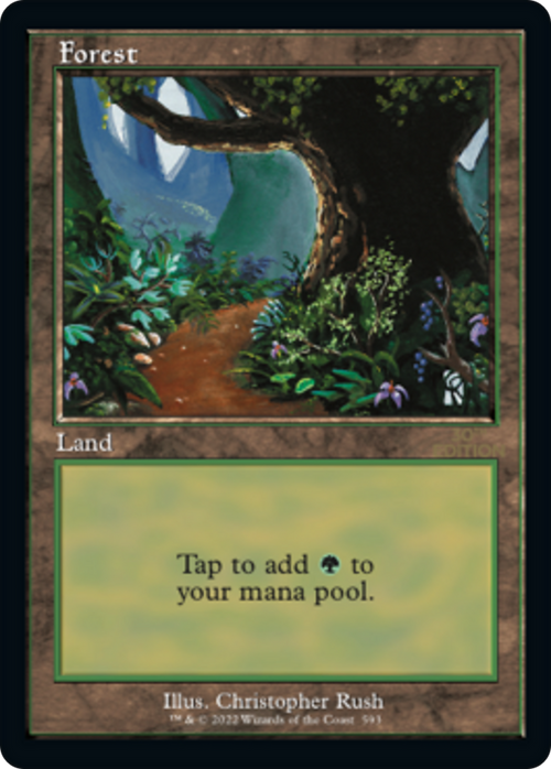 Forest (593) (Retro Frame) (30A-593) - 30th Anniversary Edition