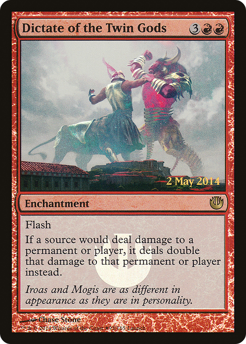 Dictate of the Twin Gods (LARP-93★) - Journey into Nyx Promos Foil