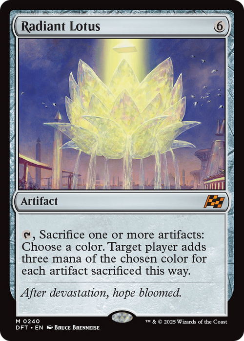 Radiant Lotus (DFT-240) - Aetherdrift Foil