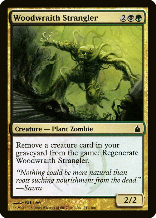 Woodwraith Strangler (RAV-241) - Ravnica: City of Guilds Foil