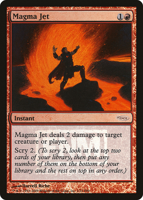 Magma Jet (FNM-001) - Friday Night Magic 2009 Foil