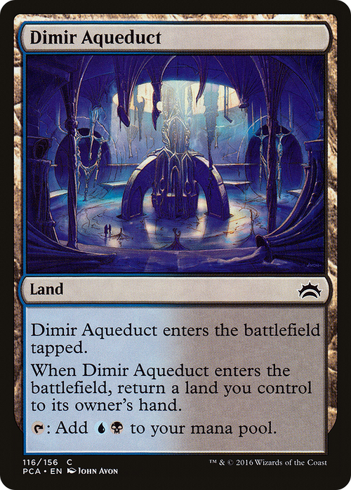Dimir Aqueduct (PCA-116) - Planechase Anthology