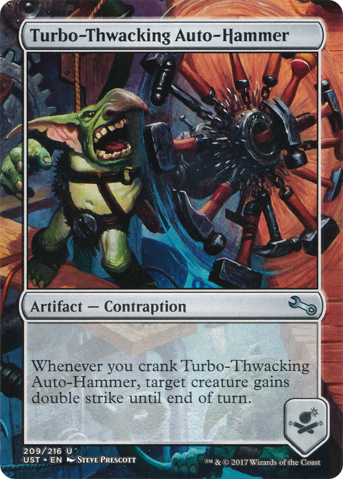 Turbo-Thwacking Auto-Hammer (UST-209) - Unstable (Borderless)