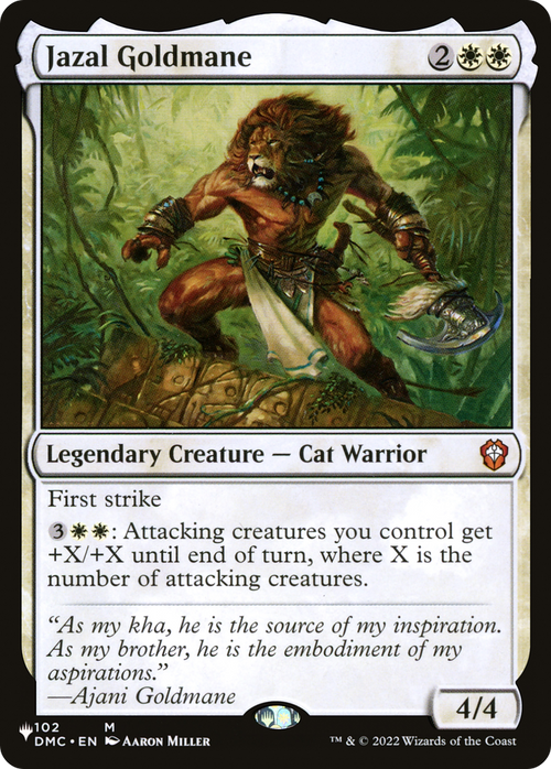 Jazal Goldmane (LIST-102/048) - The List