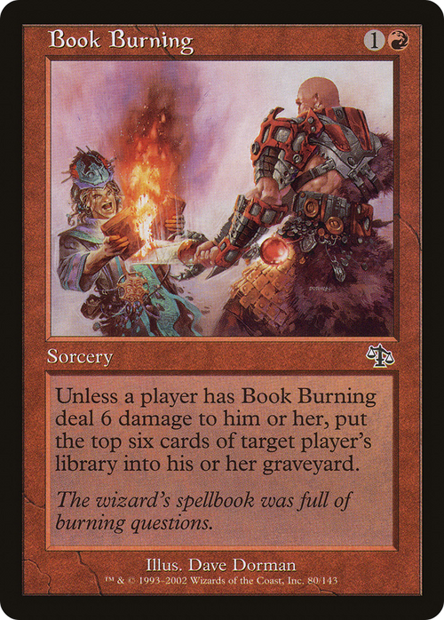Book Burning (JUD-080) - Judgment