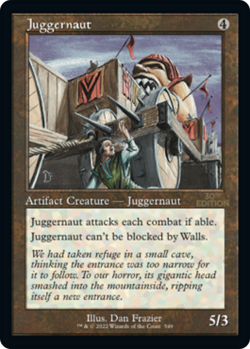 Juggernaut (Retro Frame) (30A-549) - 30th Anniversary Edition