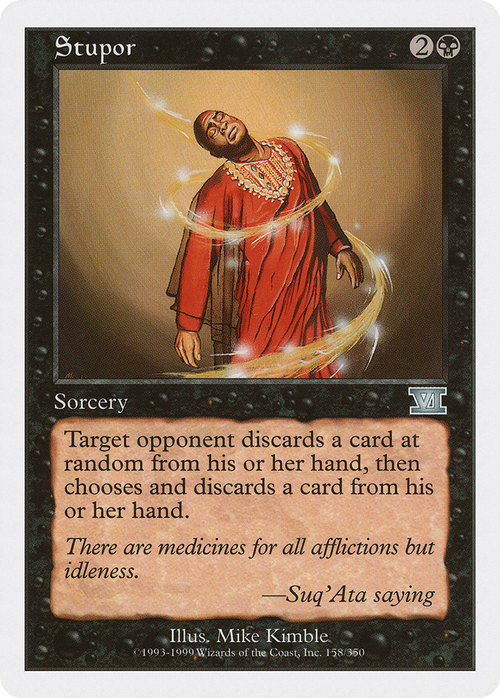 Stupor (6ED-158) - Classic Sixth Edition