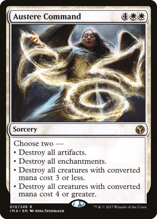 Austere Command (IMA-010) - Iconic Masters