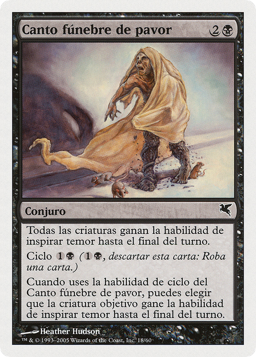 Dirge of Dread (Spanish) - "Canto funebre de pavor" (PSAL-A18) - Salvat 2005