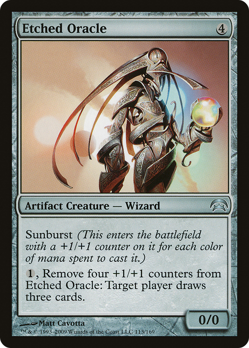 Etched Oracle (HOP-113) - Planechase