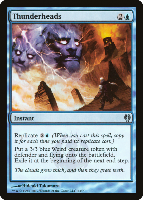 Thunderheads (DDJ-023) - Duel Decks: Izzet vs. Golgari