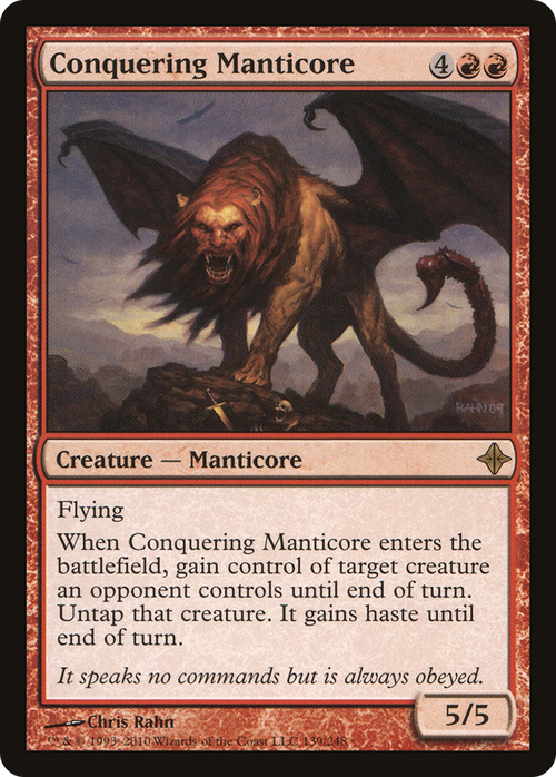 Conquering Manticore (ROE-139) - Rise of the Eldrazi Foil