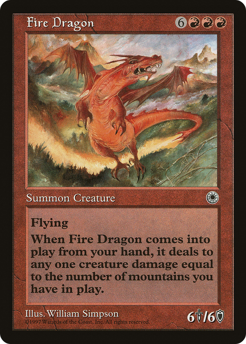 Fire Dragon (POR-) - Portal