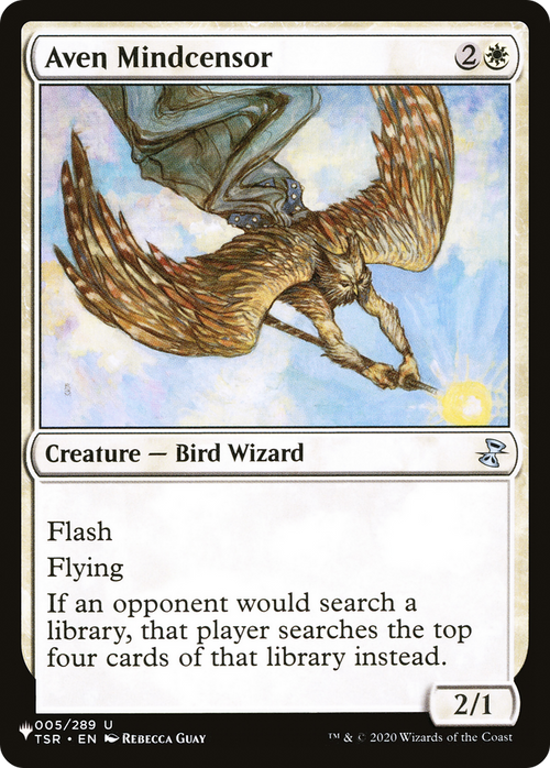 Aven Mindcensor (LIST-TSR-5) - The List
