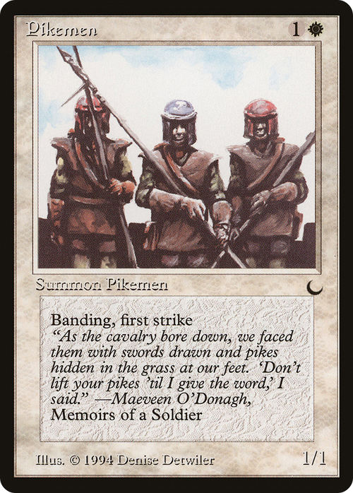 Pikemen (DRK-) - The Dark