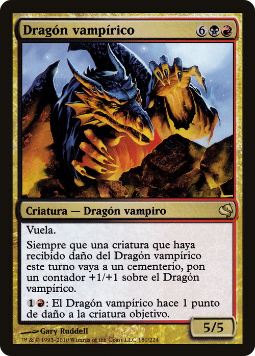 Vampiric Dragon (Spanish) - "Dragon vampirico" (PS11-180) - Salvat 2011