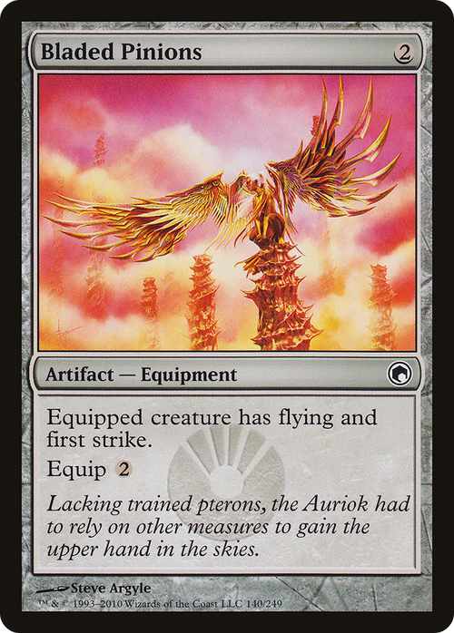 Bladed Pinions (SOM-140) - Scars of Mirrodin Foil