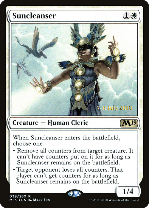 Suncleanser (PRE-39S) - Core Set 2019 Promos Foil