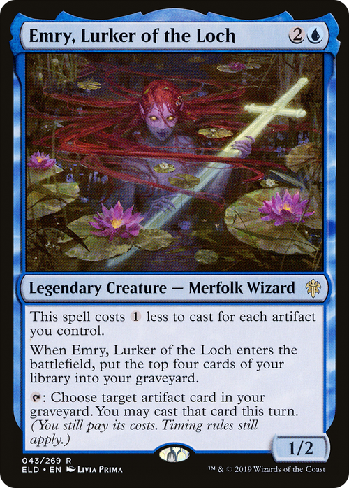 Emry, Lurker of the Loch (ELD-043) - Throne of Eldraine