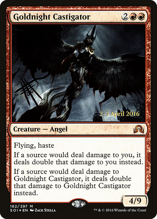 Goldnight Castigator (PRE-162S) - Shadows over Innistrad Promos Foil