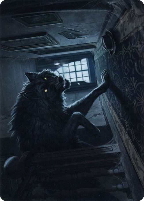 Primal Adversary // Primal Adversary (AMID-052) - Midnight Hunt Art Series (Borderless) Foil