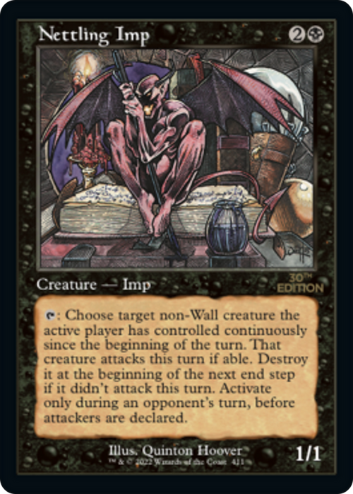 Nettling Imp (Retro Frame) (30A-411) - 30th Anniversary Edition