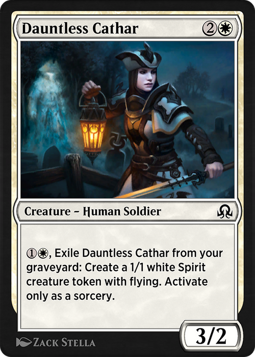 Dauntless Cathar (SIR-021) - Shadows over Innistrad Remastered