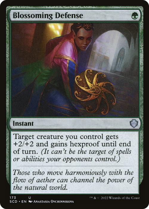 Blossoming Defense (SCD-173) - Starter Commander Decks