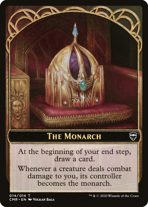 The Monarch Token (CMR-014) - Commander Legends Tokens