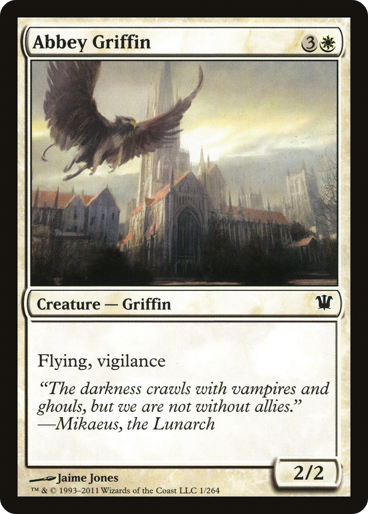 Abbey Griffin (ISD-001) - Innistrad