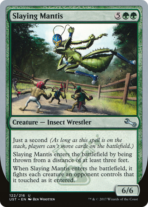 Slaying Mantis (UST-122) - Unstable Foil