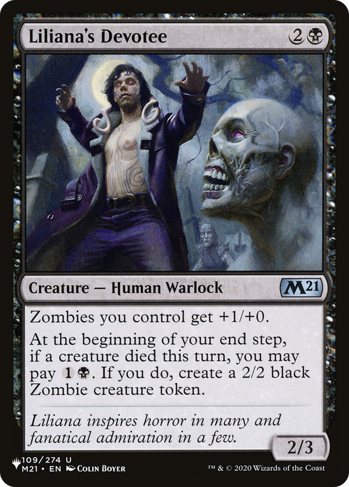 Liliana's Devotee (LIST-M21-109) - The List
