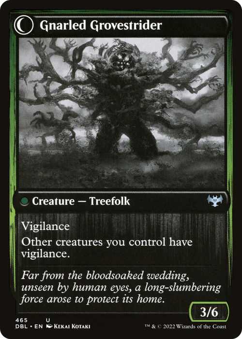 Dormant Grove (DBL-465) - Innistrad: Double Feature: (Double Faced Transform)