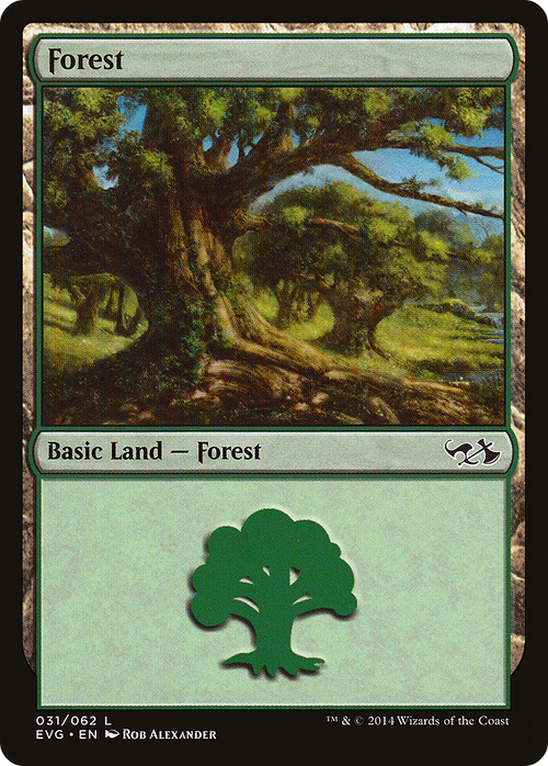 Forest (31) (Elves vs Goblins) (DD3-031) - Duel Decks Anthology: Elves vs. Goblins