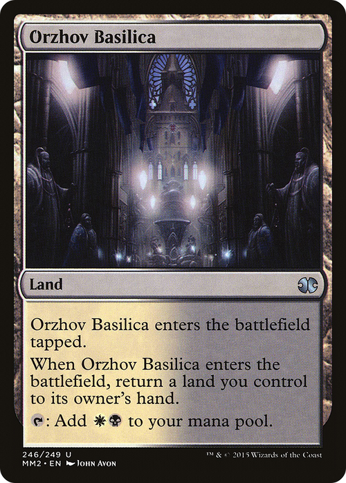 Orzhov Basilica (MM2-246) - Modern Masters 2015 Foil