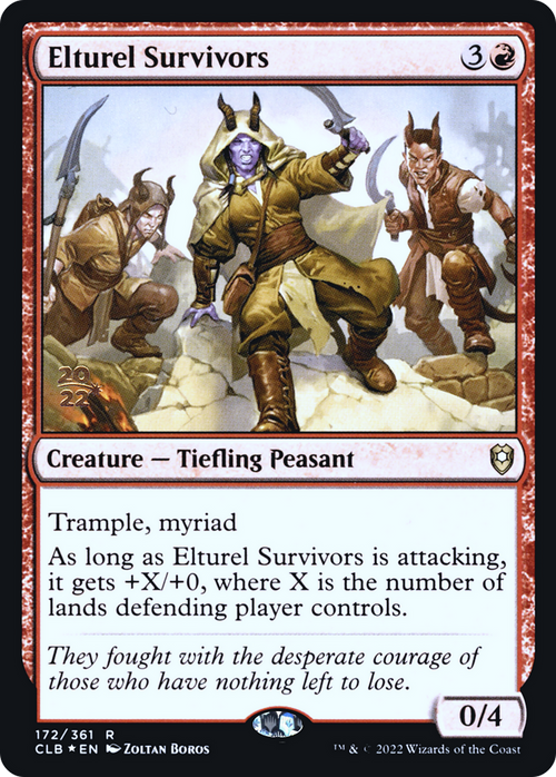 Elturel Survivors (PRE-172) - Battle for Baldur's Gate Promos Foil