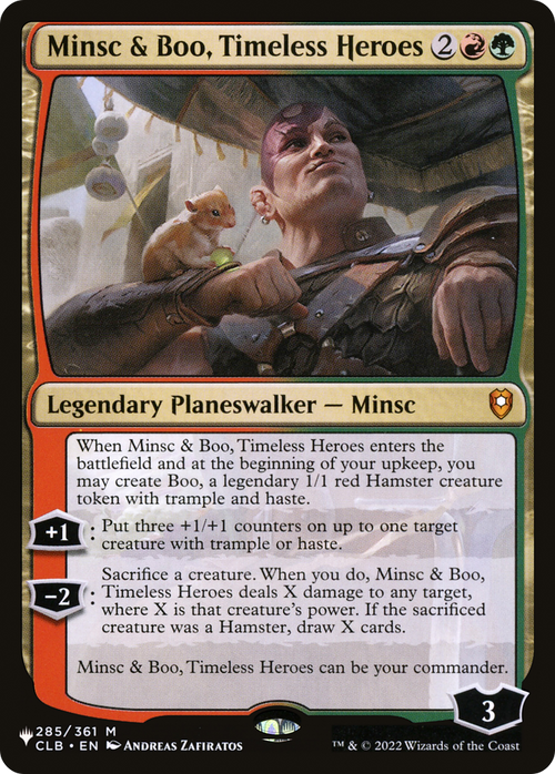 Minsc & Boo, Timeless Heroes (LIST-285/361) - The List
